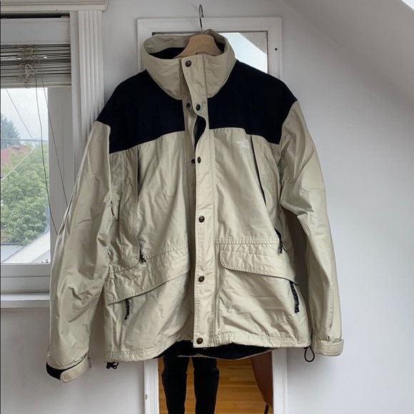 Cream Northface Jacket - Picture 1 of 2